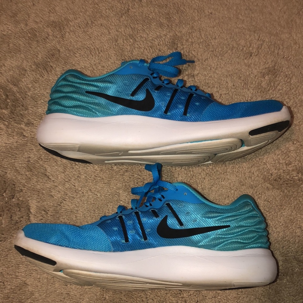Blue nikes